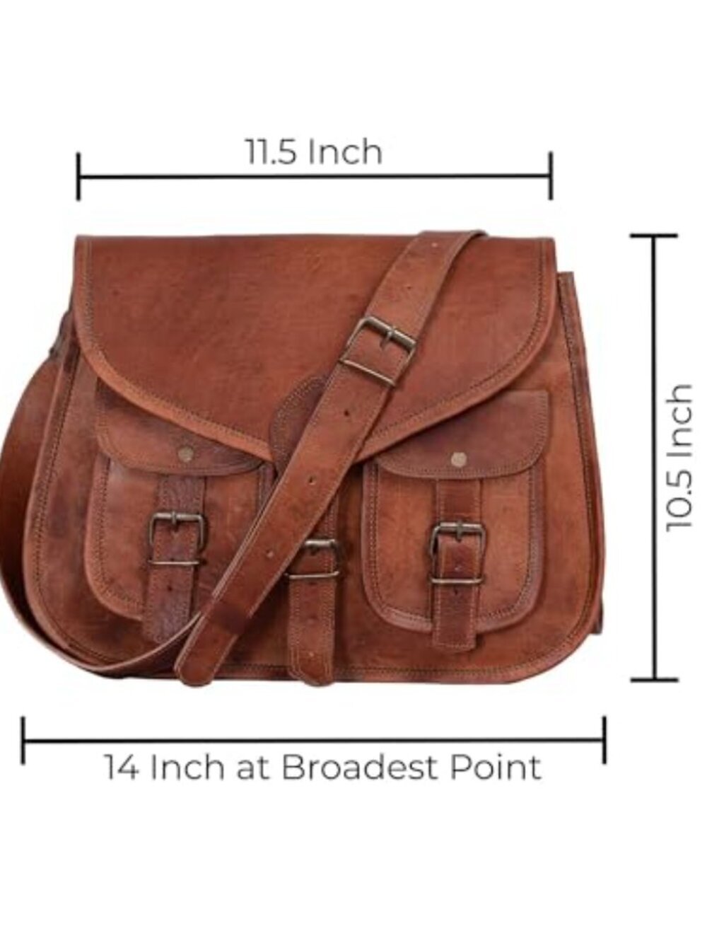 🆕 Leather Bag - Picture 7 of 8